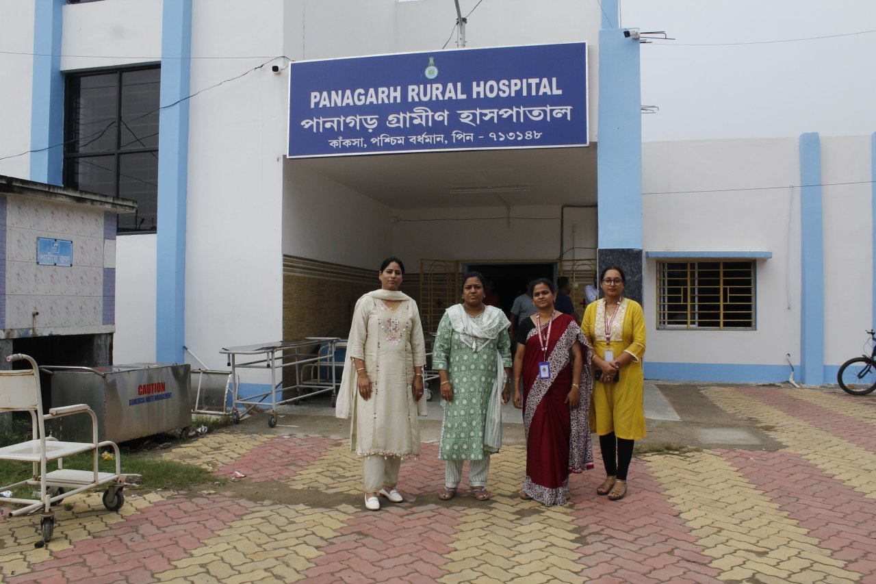 Community health nursing posting at Panagarh Rural Hospital